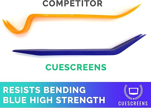 Miniatura 5 de Cuescreens - Kit de herramientas de instalación de alta resistencia de 2 piezas, compatible con pantalla táctil Cadillac CUE, diseño duradero y