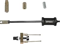 Vista 4 de Kit extractor de extracción de inyector de combustible, herramienta de instalación de sello de inyector compatible con Volkswagen TDi 4 Cyl 8V 16V