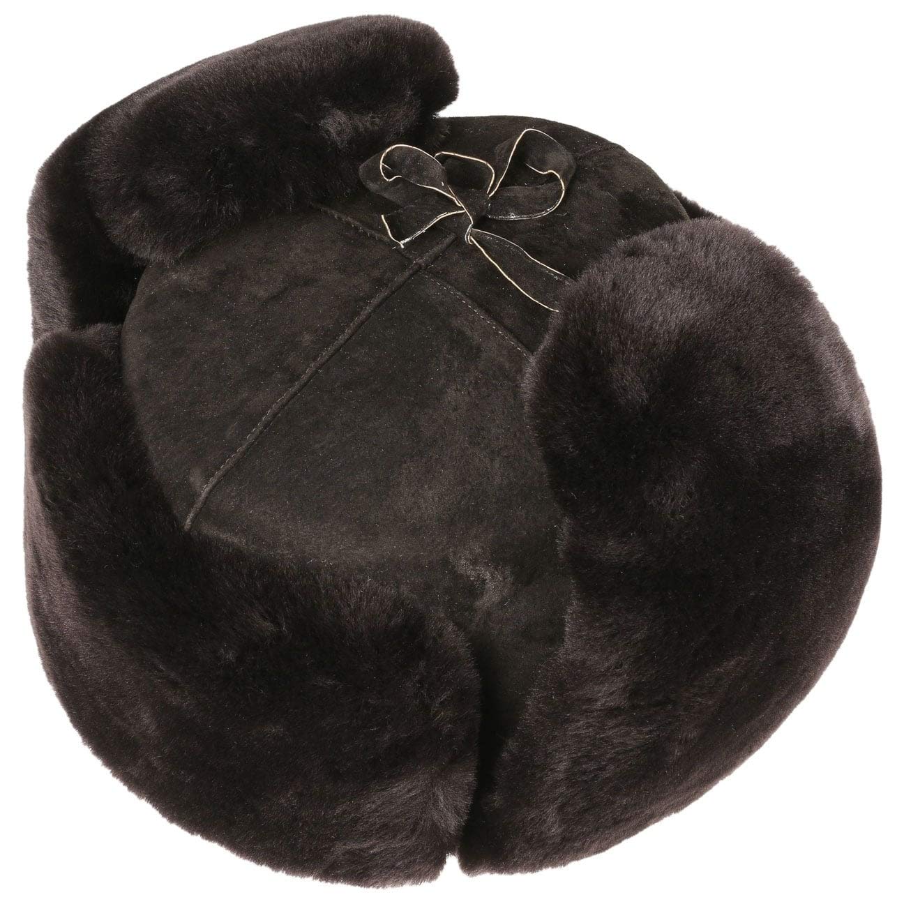 Lierys Gorro de Piel Schiwago Uschanka con Forro Acolchado Lana Virgen Invierno S-XXL
