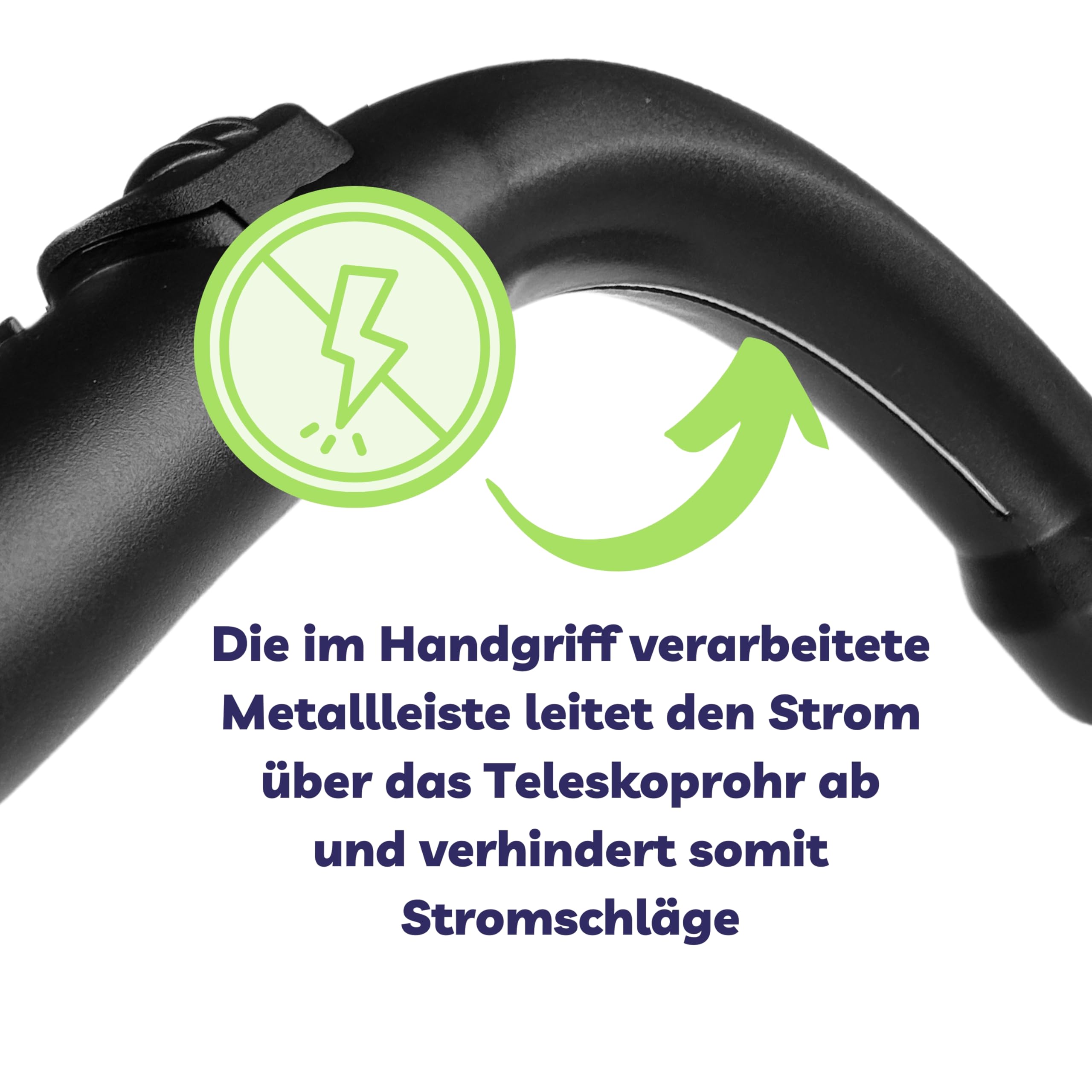 Poignée De Tuyau Flexible Incurvée Pour Aspirateurs Miele – Remplacement Facile Et Compatible - 3