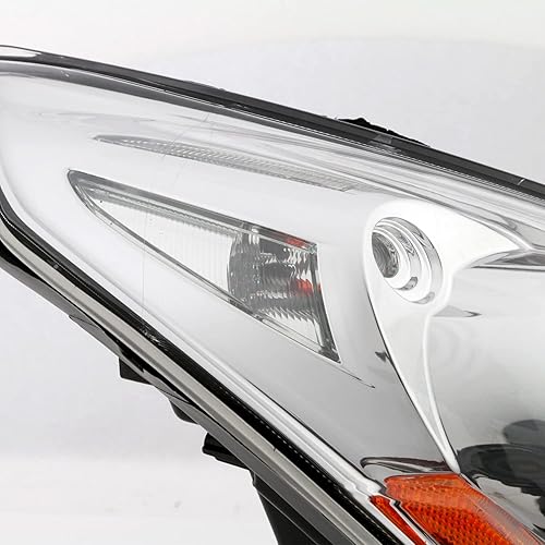 Miniatura 5 de AKKON - Compatible con 2010-2013 G37  2011-2012 G25  2015 Q40 Sedan de 4 puertas tipo HIDXenón Proyector cromado para faros delanteros del lado