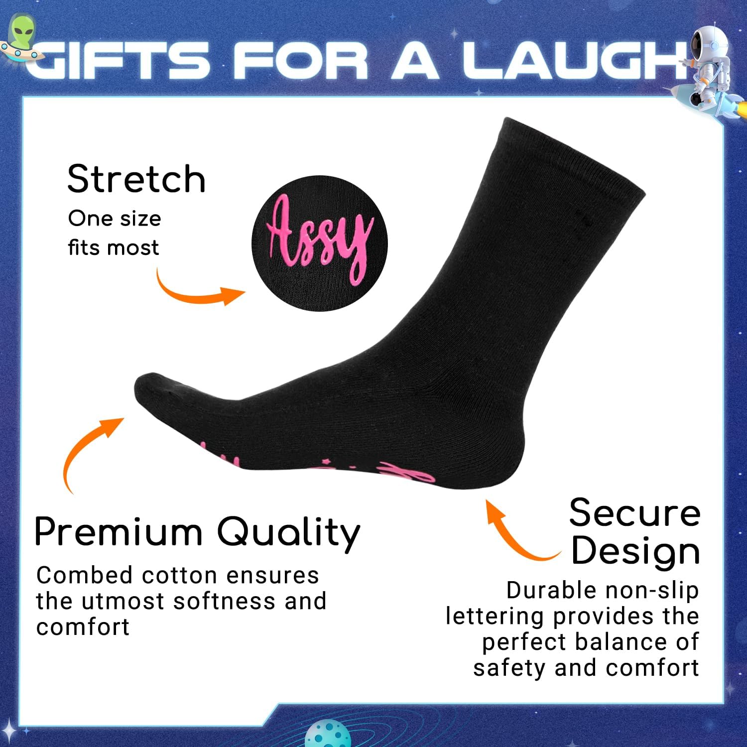 HAPPYPOP Racing Gifts for Men - Wrestling Football Fishing Gifts, Funny Socks for Him - Image 4