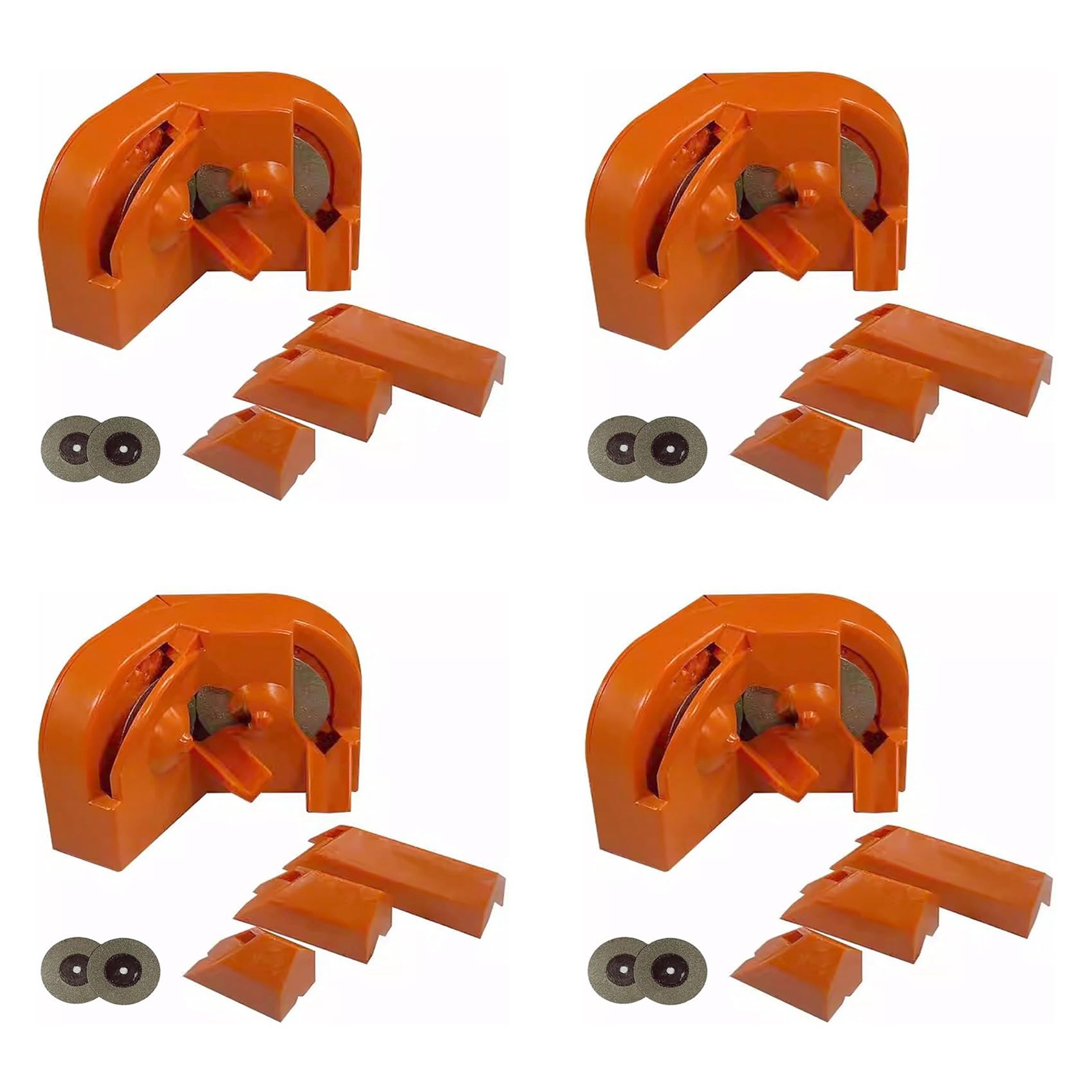 Jnchdghwa 4X Multipurpose Drill Bit Grinding Sharpener,Electric Drill Bit Sharpener for All Bits Drill Grinder Grinding Tool