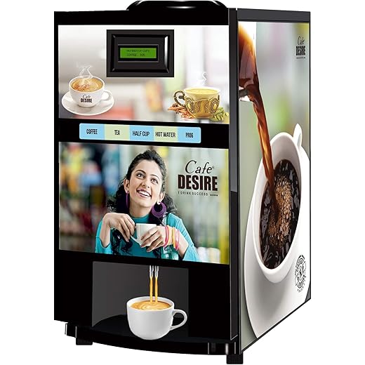 Cafe DESIRE I DRINK SUCCESS Coffee Machine - 2Lane