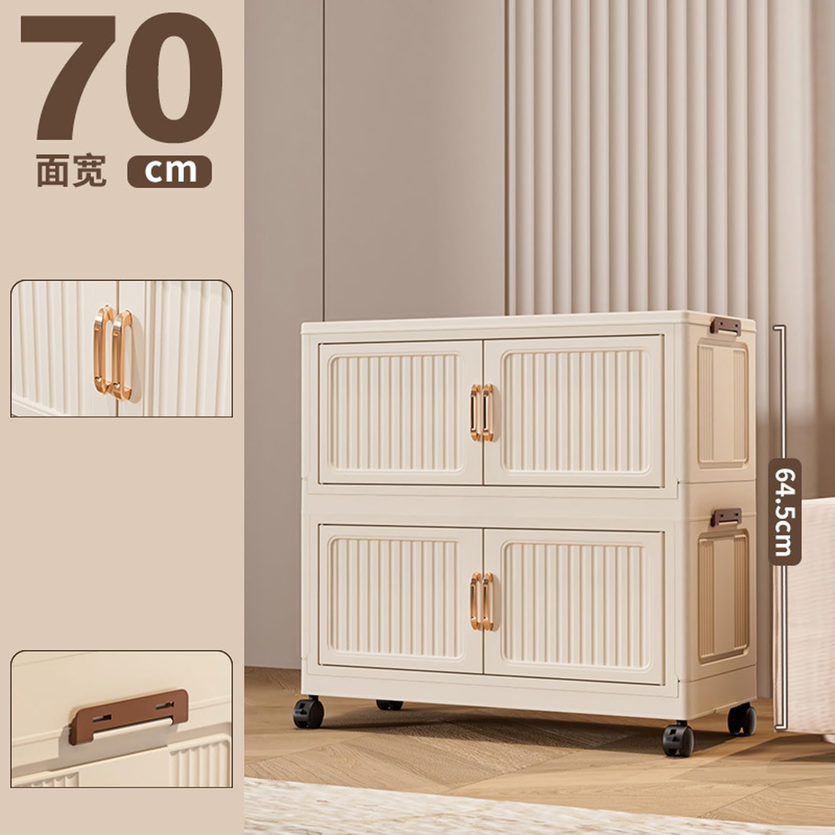Amazon｜[SDS] 収納ボックス 折り畳み 蓋付き 小物 収納 コンテナ