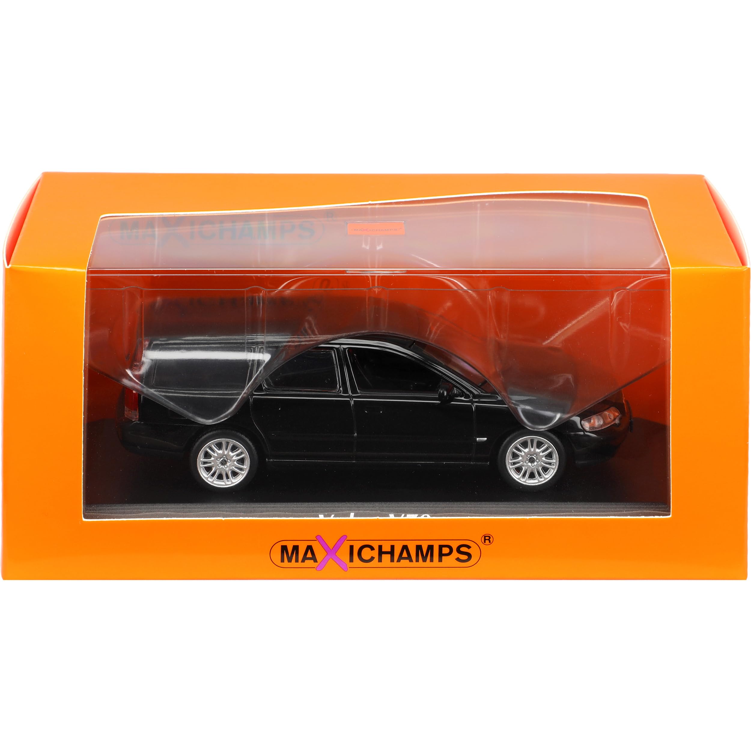 Volv. V70 Break Kombi Schwarz 2. Generation 2000-2007 1/43 Minichamps Maxichamps Modell Auto