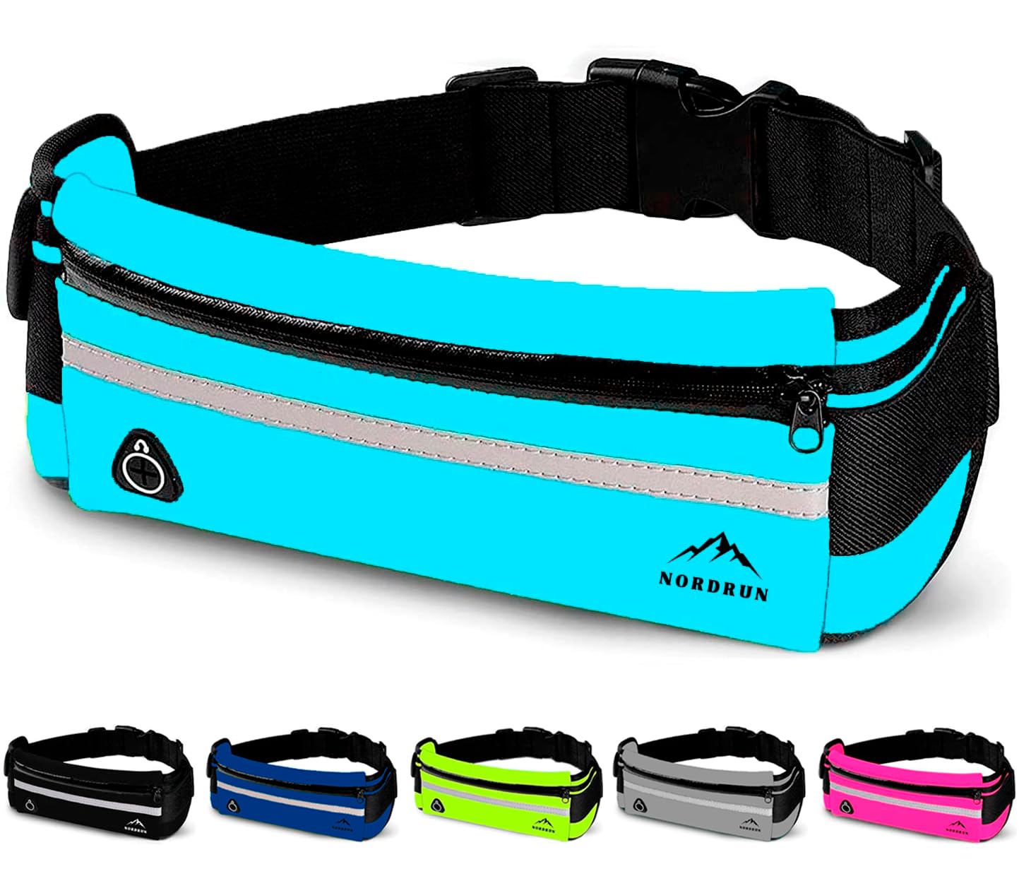 Adjustable and Waterproof Running Belt Suitable for All Phones | Running Belts for Women and Men | Phone Holder for Running | Sporty Waist Bag
