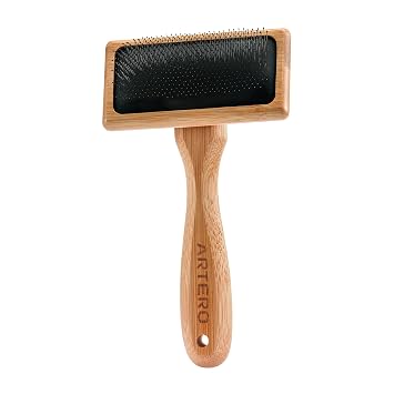 Artero Romeo Protected Pin Slicker Brush for Dogs and Cats, Size S