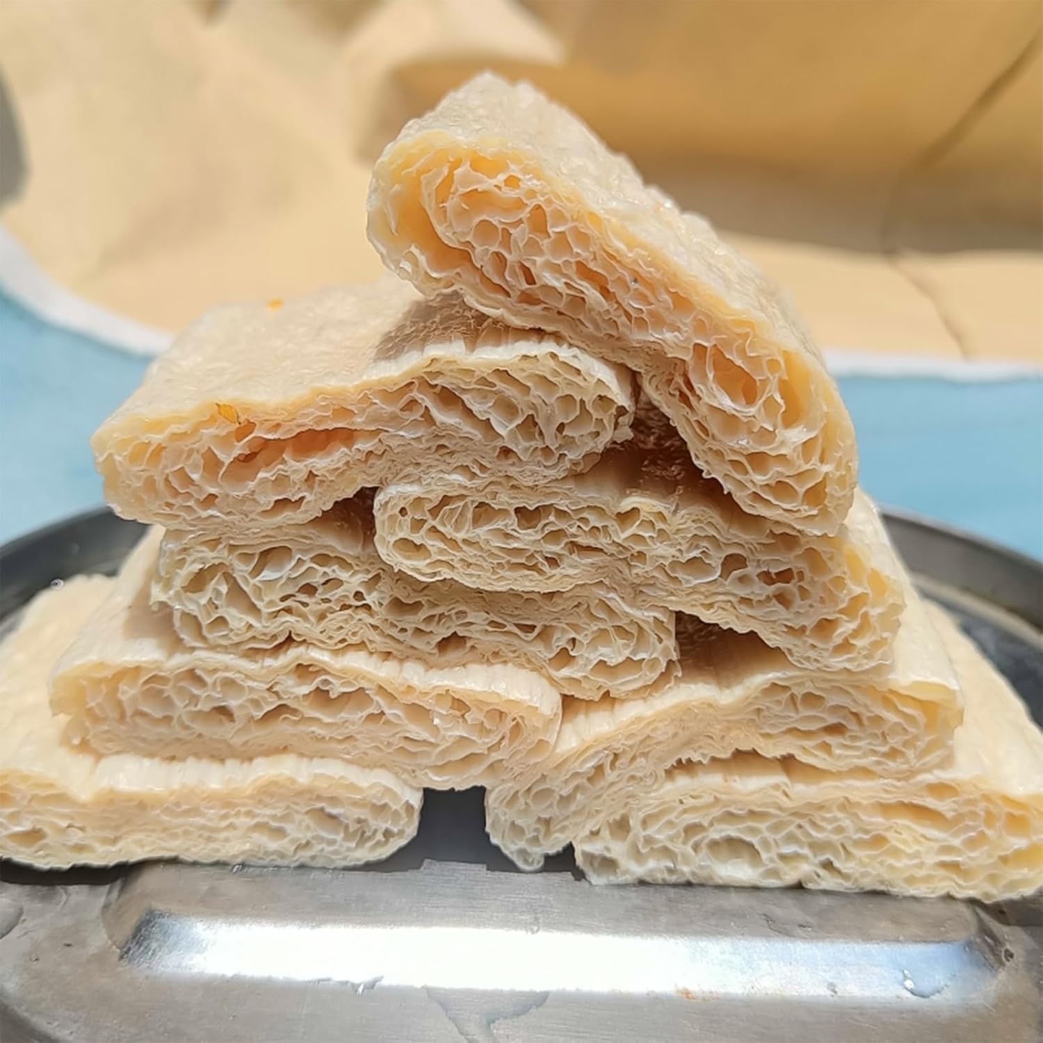 Soy Chunks Vegan Soya Blocks,Beans Blocks,20oz Chinese cuisine for soups, stir-fries, noodles, or hot pot (2 jars)