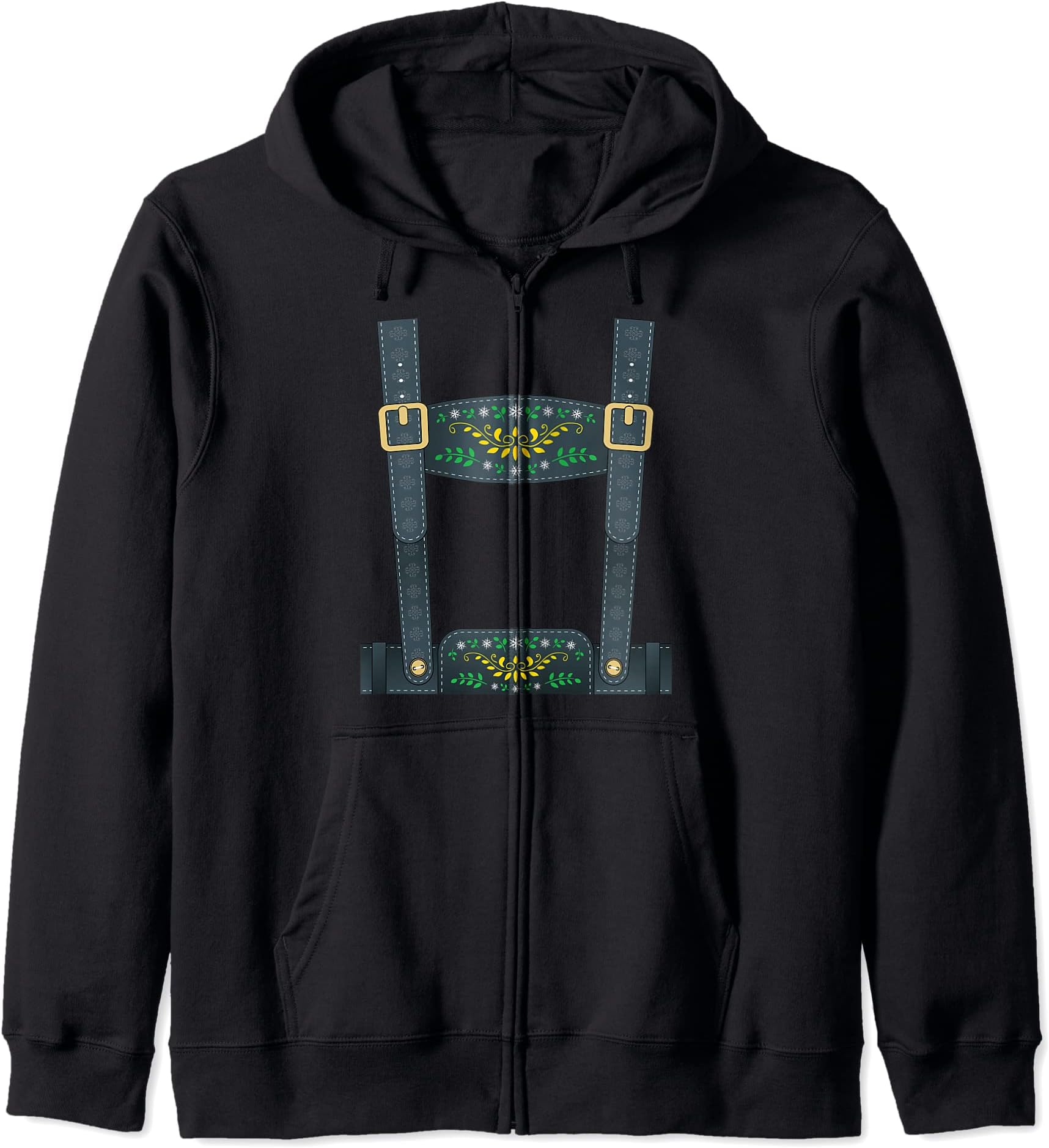 Lederhosen Oktoberfest German Festival Halloween Costume V2c Zip Hoodie