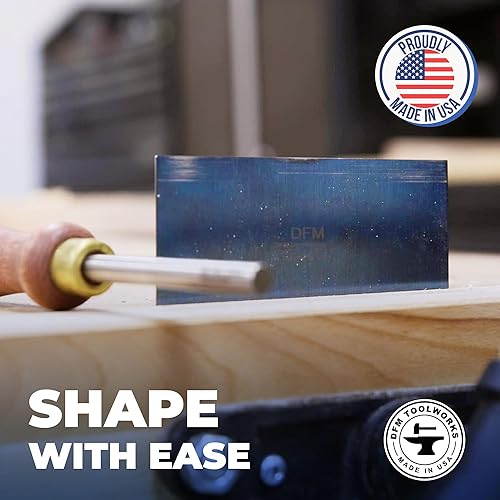 Miniatura 5 de DFM Tool Works Juego de raspadores de gabinete azul - Fabricado en Estados Unidos - Múltiples tamaños 2 0032 x 25 x 5 pulgadas