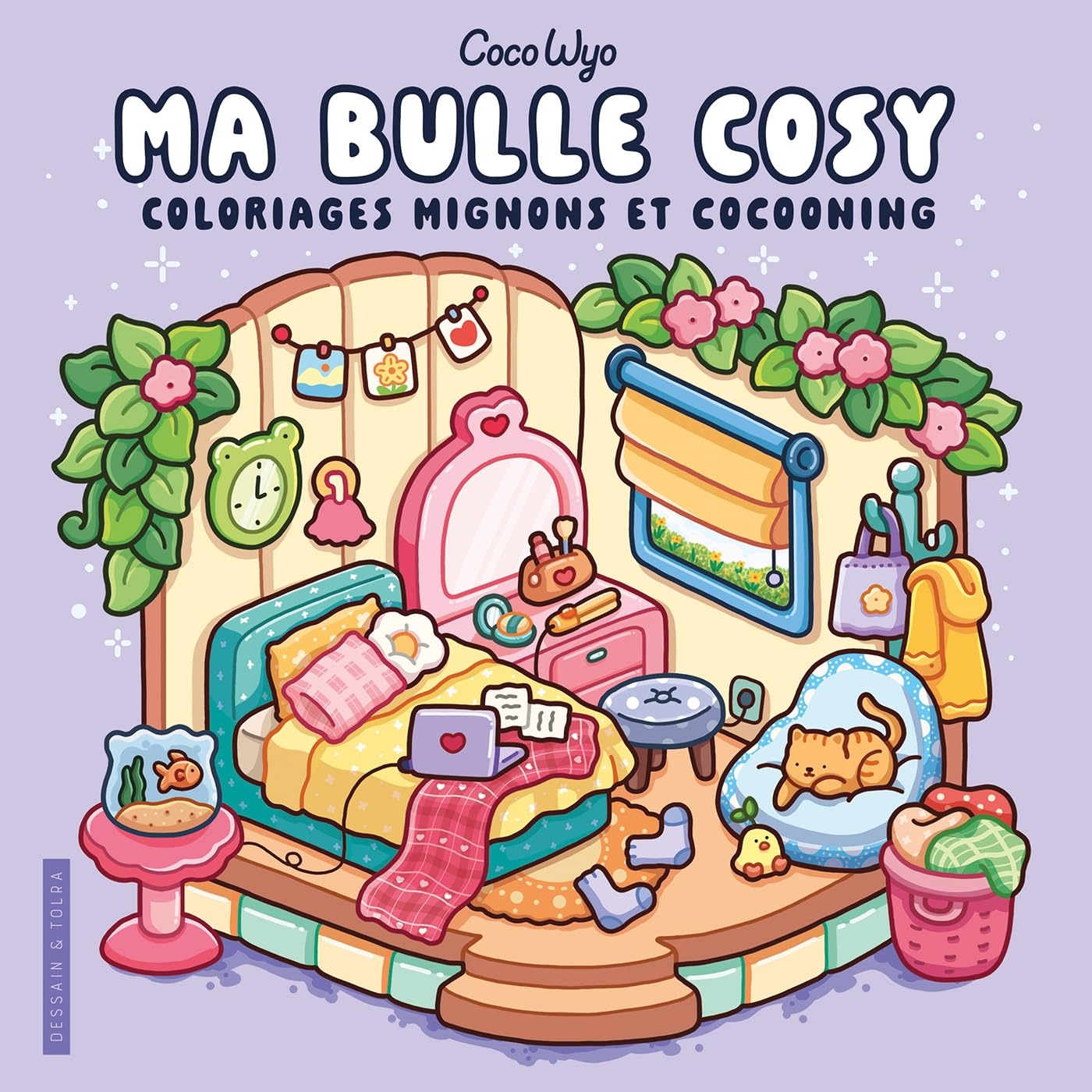 Ma bulle cosy - Coco wyo - Livre de coloriage - Cosy colo: Coloriages mignons et cocooning