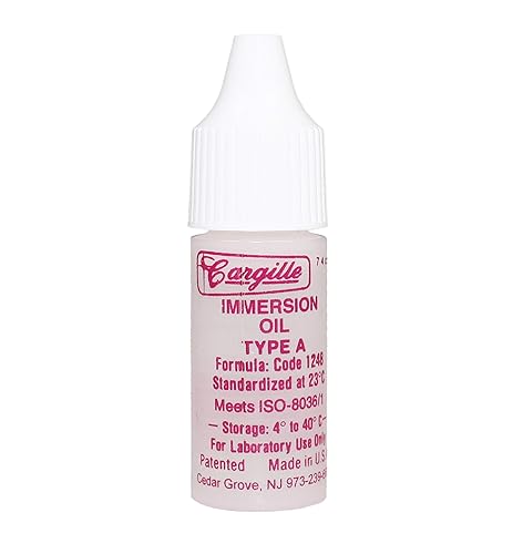 AmScope ML-A-A aceite de inmersión para microscopio, 1/4 onza