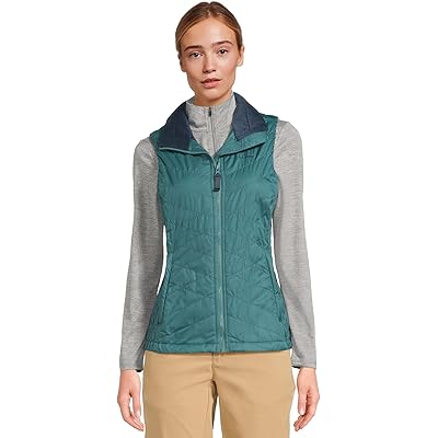 Флисовая жилетка L.L.Bean Primaloft темно-синяя 