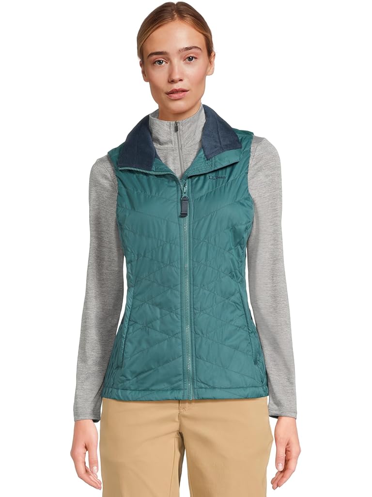 Blue L.L.Bean Fleece-Lined Primaloft Vest