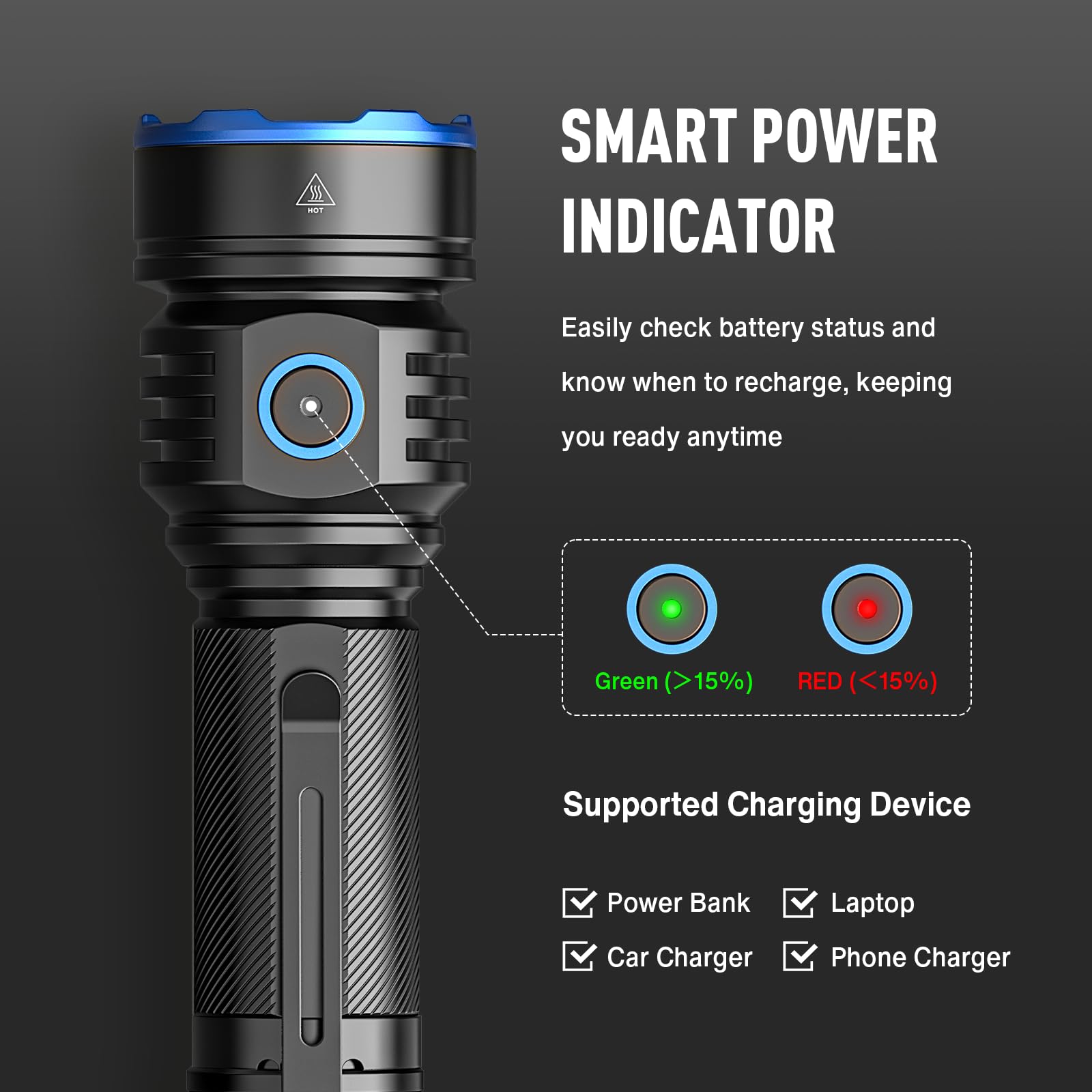 200 lumen rechargeable flashlight Custom High Sierra Eco LED | Black The PX200R flashlight delivers the power and performance you need to tackle demanding jobs with confidence NEBO 6085 EDGE 200 LED