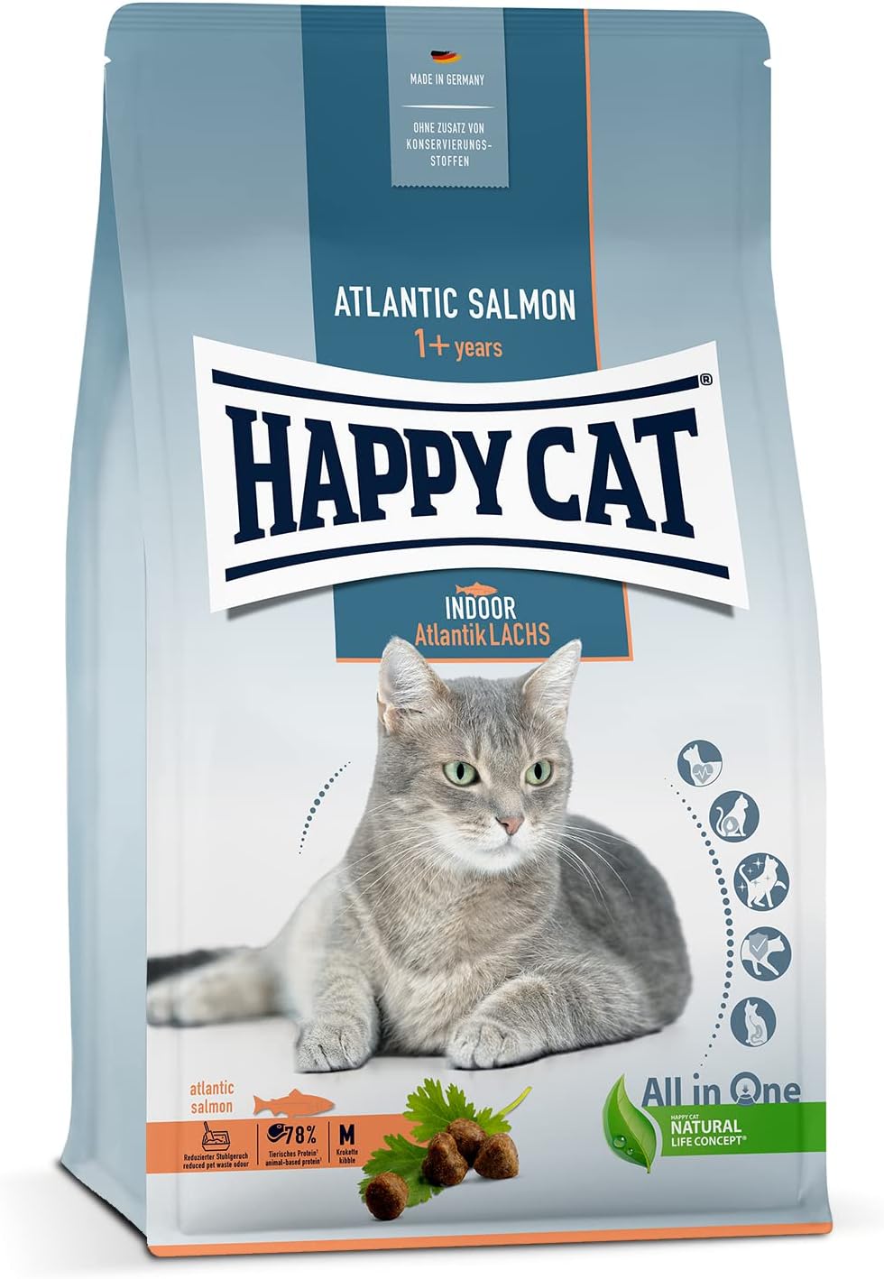 Happy CatIndoor Atlantic Lachs - 1.3kg