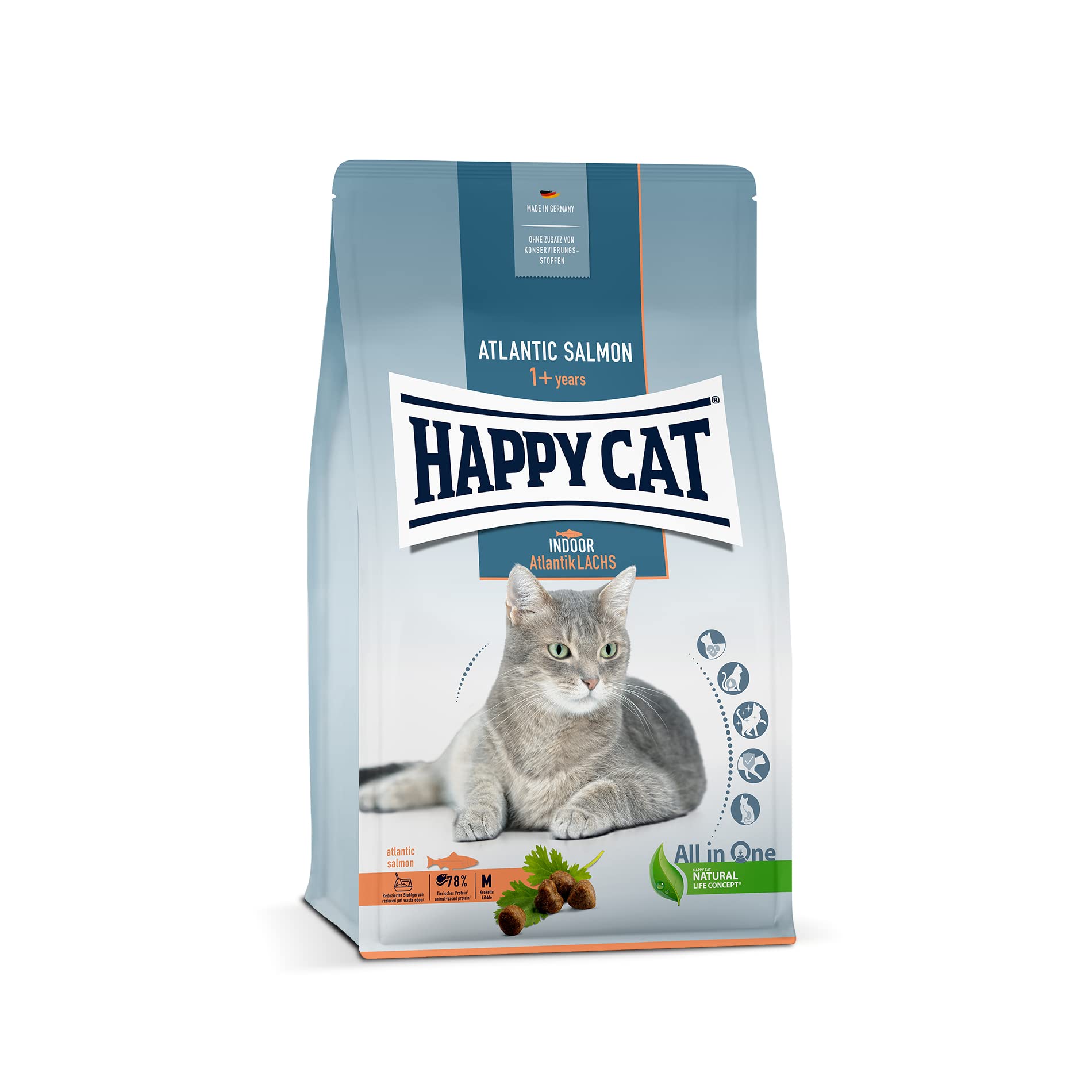 Happy CatIndoor Atlantic Lachs - 1.3kg