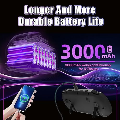 Miniatura 6 de Consola de juegos portátil retro SF3000, más de 20000 juegos, más de 14 emuladores, consola de juegos retro IPS HD de 4.5 pulgadas, procesador de