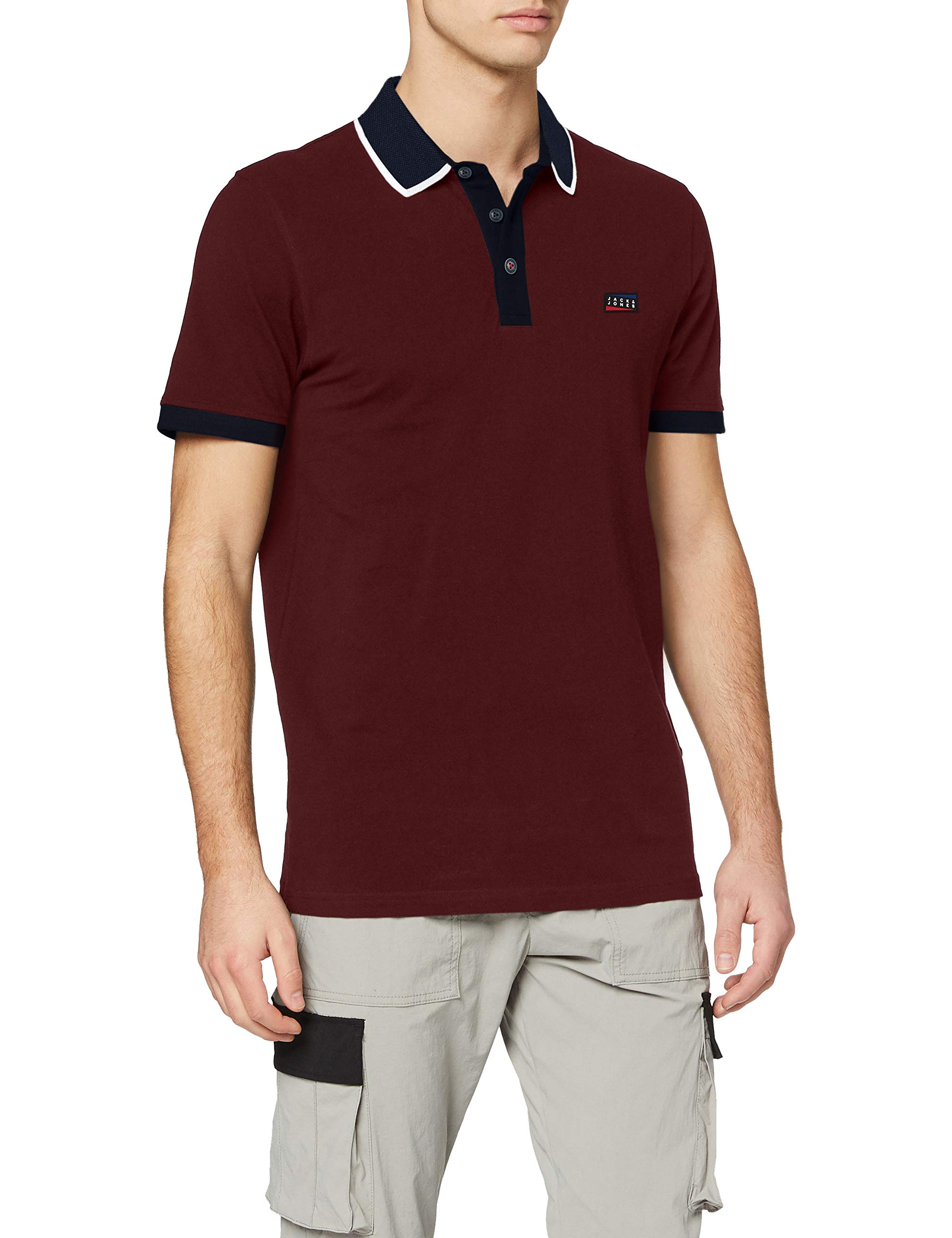 Jack & Jones Jjepaulos Polo SS Noos Polo Hombre (Pack de 1) — view 44