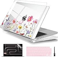 Vista 23 de Batianda Funda para MacBook Pro de 16 pulgadas 2024 M4 2023 2021 versión modelo A3403/A2991 con chip M3 M2 M1 Pro/M1 Max, carcasa rígida de plástico