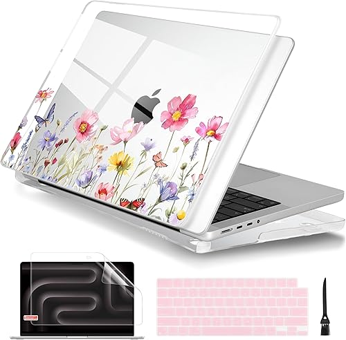 Miniatura 91 de Batianda Funda para MacBook Pro M4 de 16 pulgadas 2024 2023 2021 modelo A3403 A2991 con chip M3 M2 Pro/M1 Max, carcasa rígida de plástico