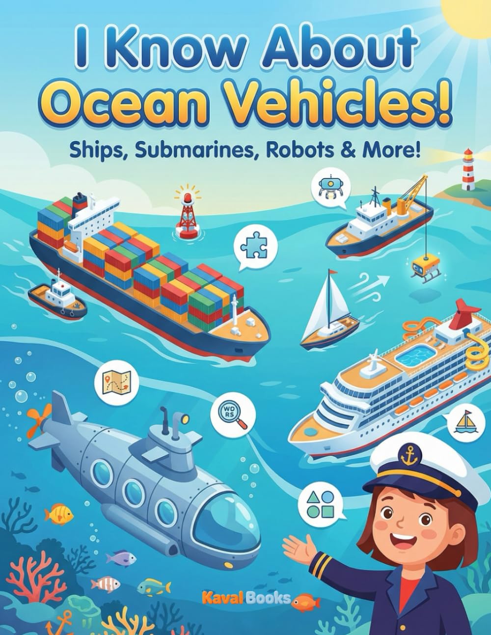 I Know About Ocean Vehicles!: Ships, Submarines, Robots & More! (I Know About – Learning Books for Kids)