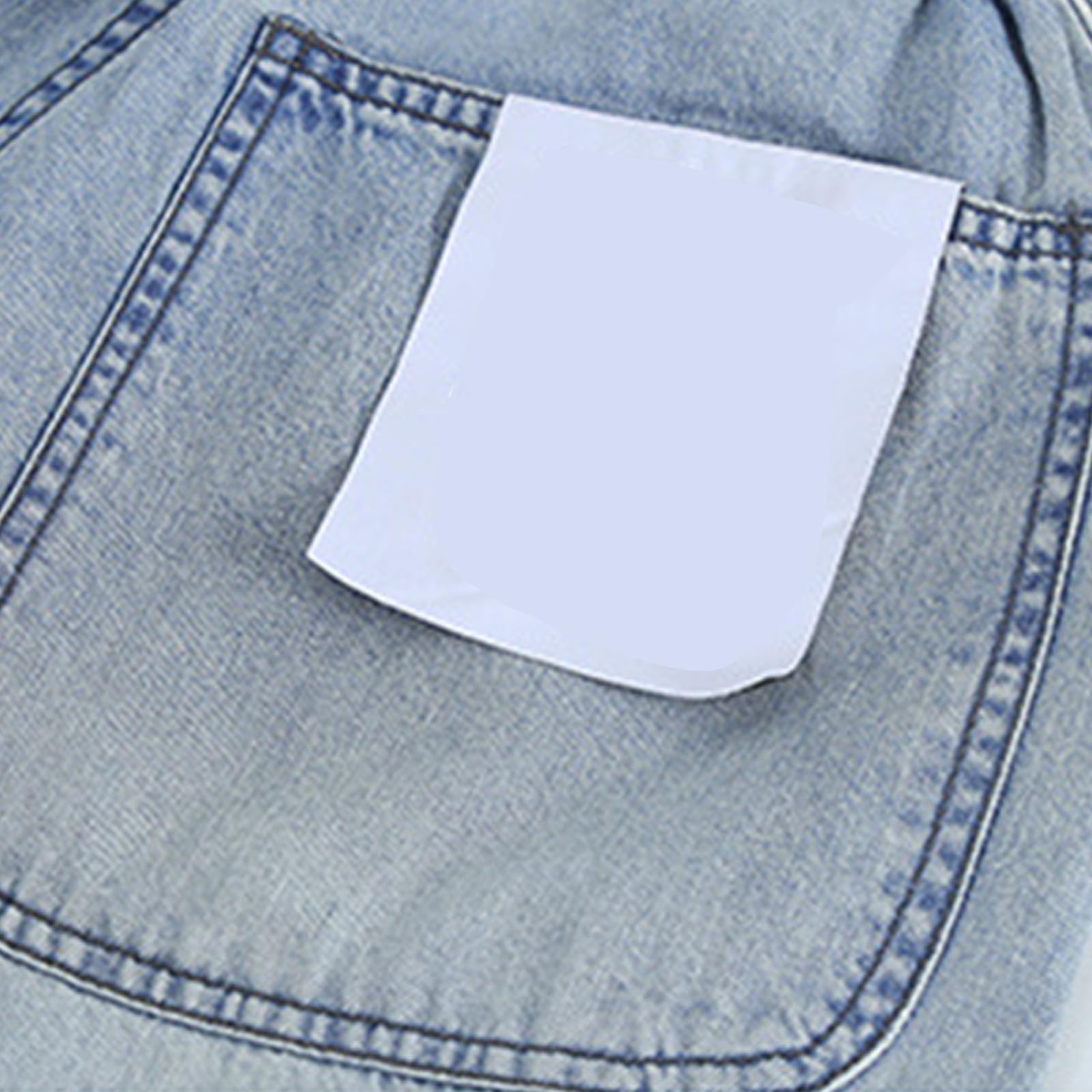 Generico Jeans Bambini e Ragazzi-Pantaloni Estivi Leggeri Casual per Bambini dai 5 ai 16 Anni, in Lino e Denim, Traspiranti, Comodi da Indossare Ogni Giorno, per Primavera, Estate e Autunno.