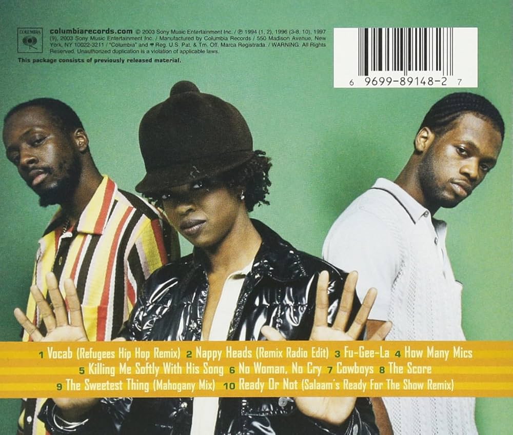 超激レア Fugees フージーズ 1996年物 ヴィンテージ ローリンヒル FUGEES／LAURYN HILL