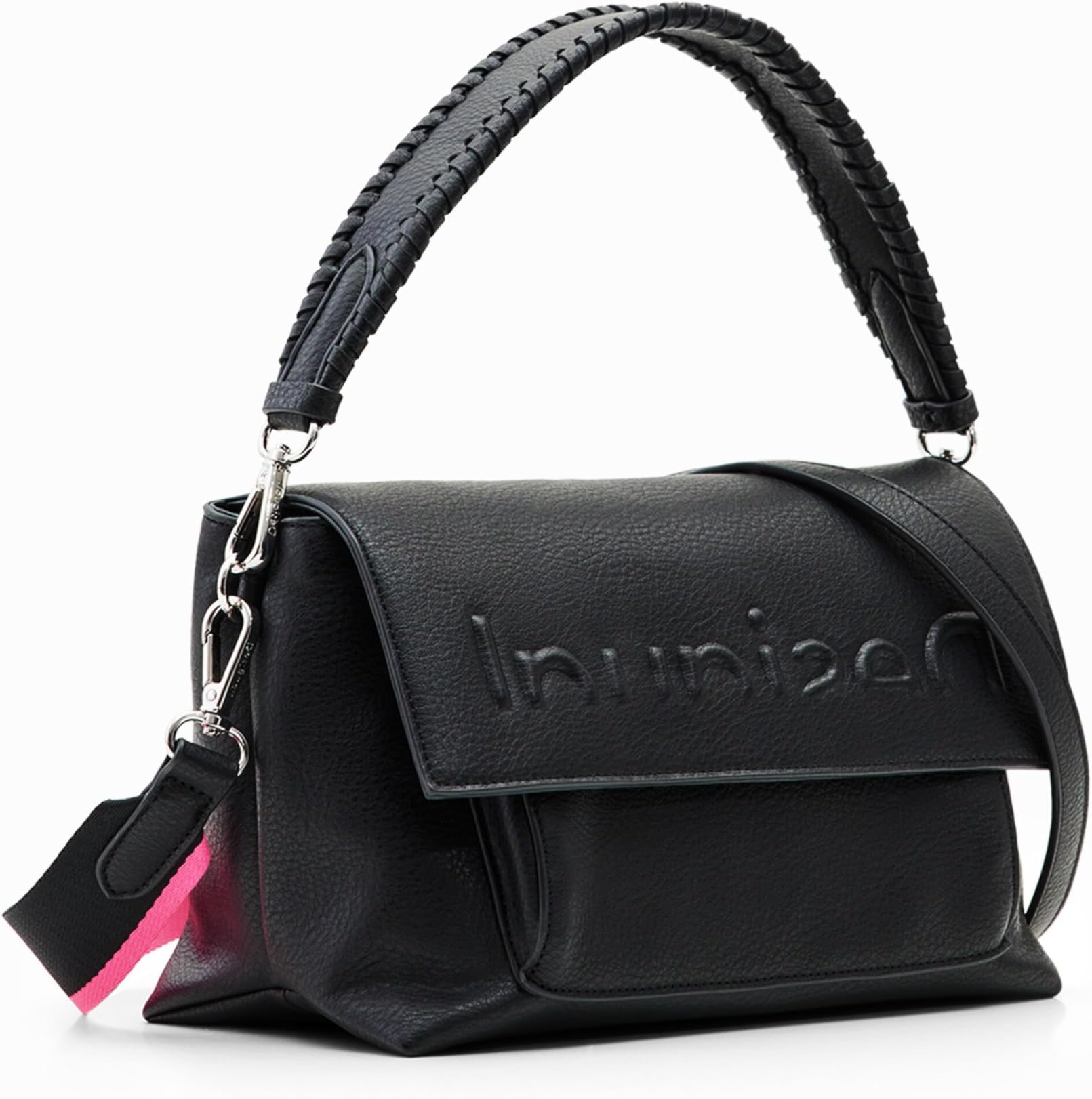 Desigual Midsize Half Logo Crossbody Bag