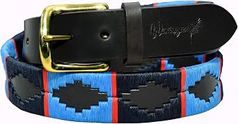 Argentine Polo Belts Hand Woven Unisex Top Grain Fashion Polo Leather Belt 100% Hand Made Belt PBRSI153
