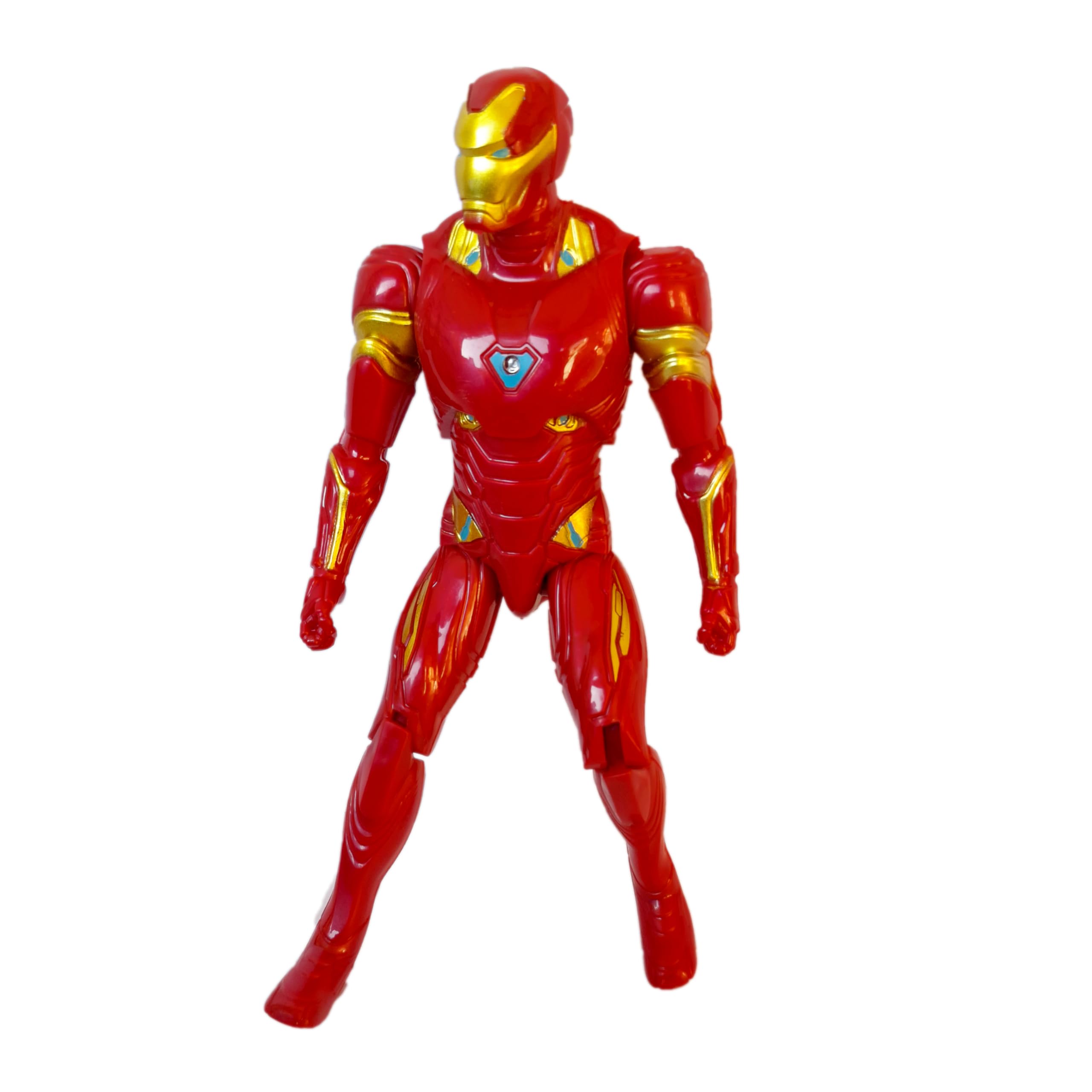 PRIMEFAIR Action Figure Toy Set with Light Up Chest, Moveable Parts, Superhero Theme, Pack of 1 (Iron Man) (B0D1GWZKZ3) Amazon Price History, Amazon Price Tracker