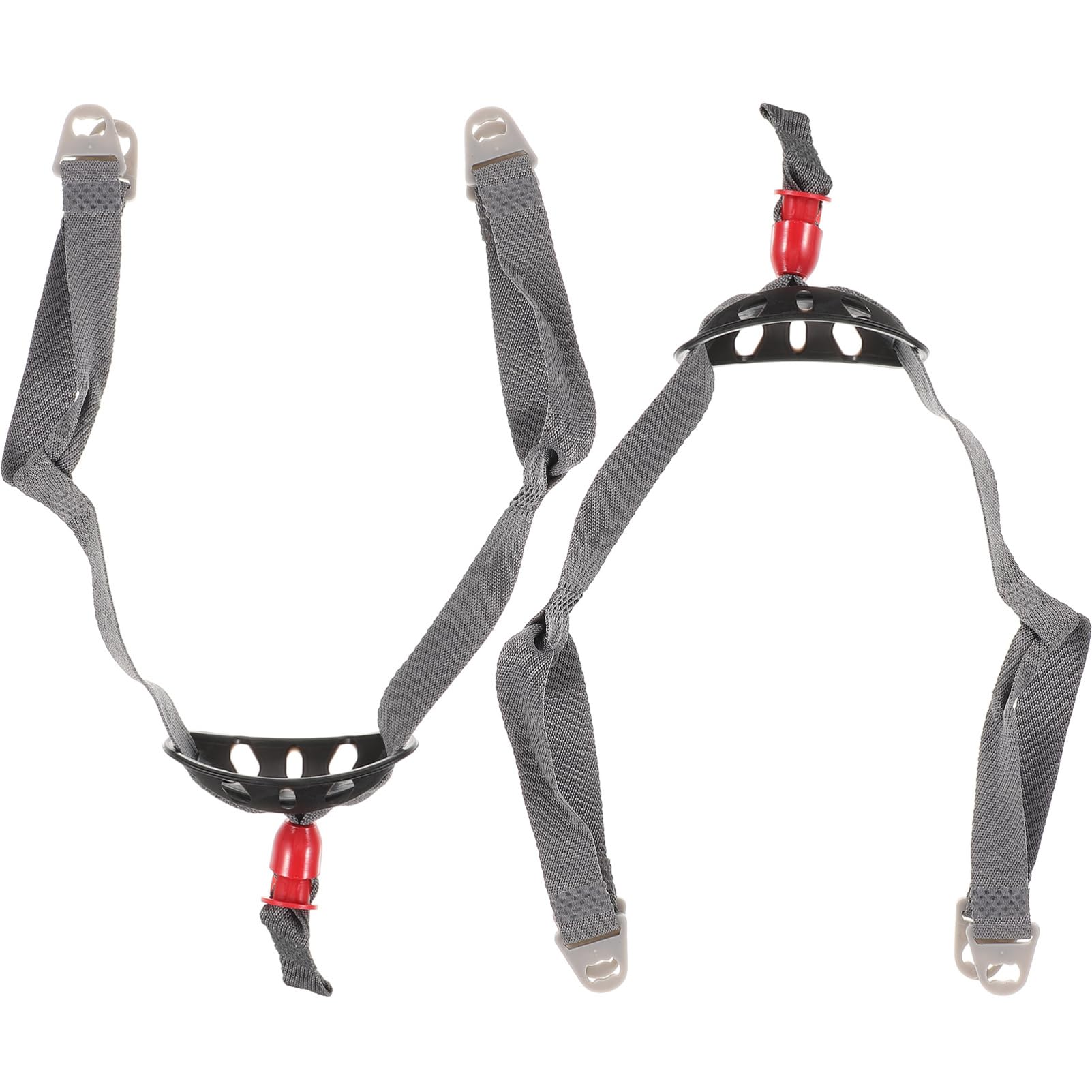 Hemobllo Helm Kinnriemen Airflow-backenriemen Helm-kinnriemen Schutzhelme Doppelkinnreduzierer Baseball-helmriemen Kinnriemenhülse Zubehör Für Helmgurte Schweißhelm Kappe Plastik 2st