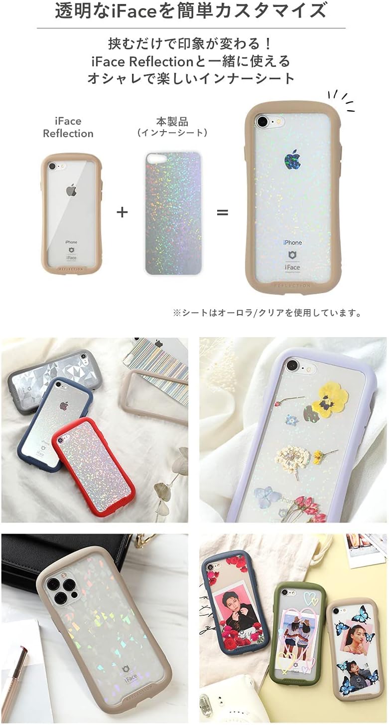 Amazon Iface Reflection Iphone 13 Pro 専用 インナーシート Iphone 21 6 1inch Pro 英字 手書き ステッカー シール 通販