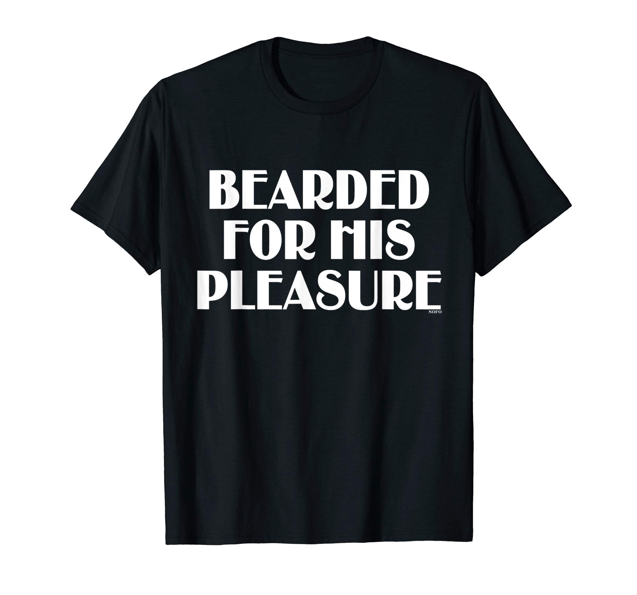 Mens Bearded For His Pleasure, Gay Bear T-Shirt
