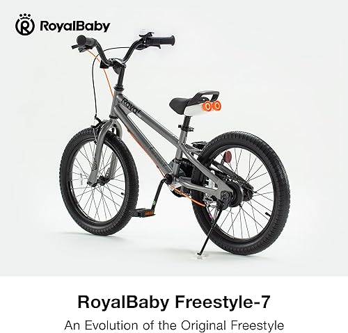 Miniatura 3 de RoyalBaby Kids Bike EZ Balance to Pedal Dual Handbrake Toddlers Boys Girls Bicycle 12-20 Inch for Age 3-10 Years