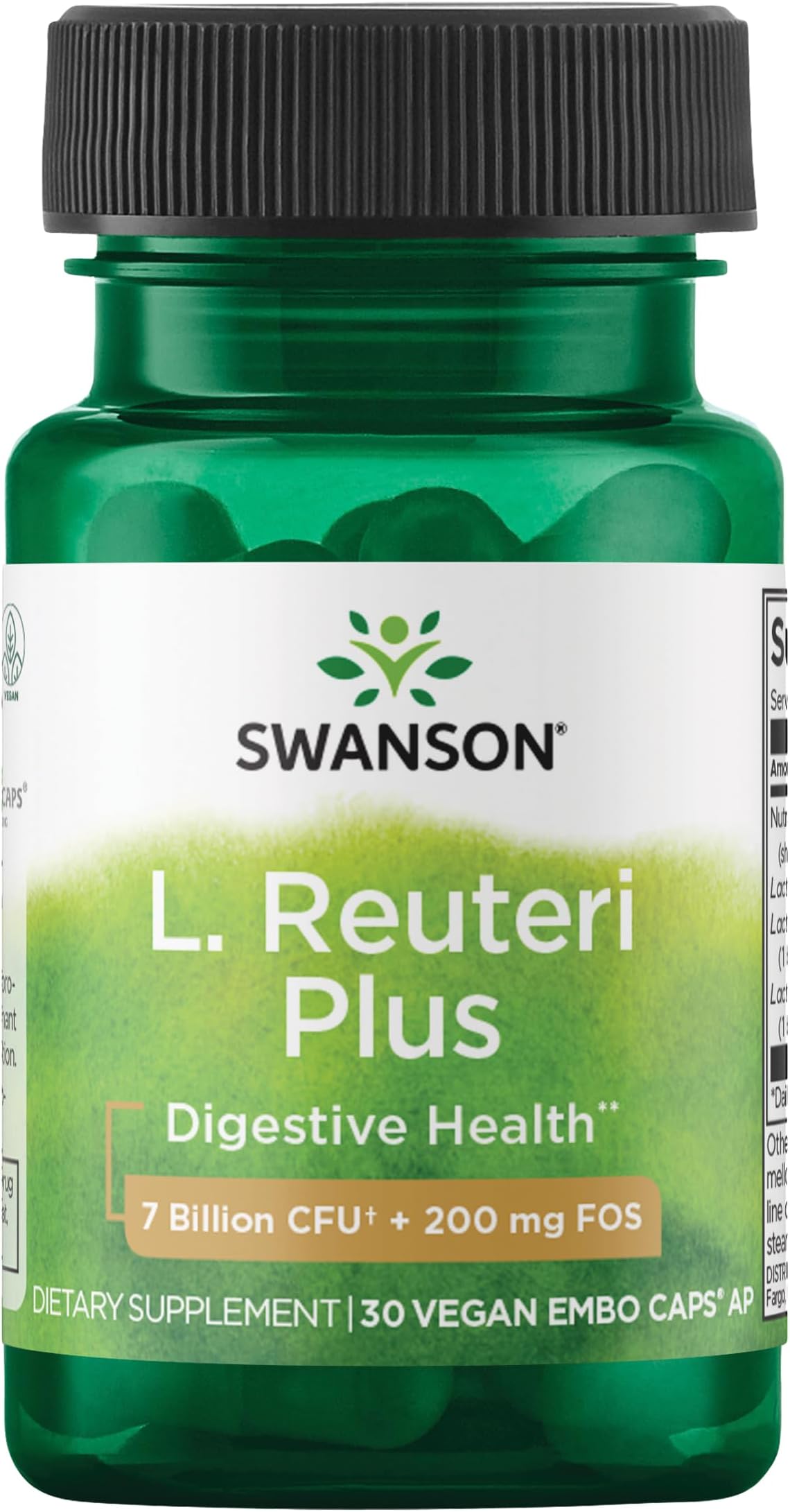 Probiotic L.Reuteri Plus 30 Veg Drcapsules,1 Count