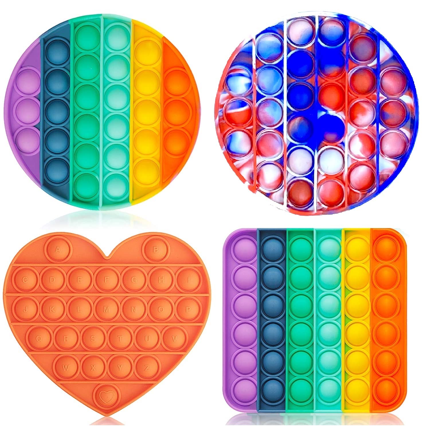 Buy pop it Fidget Toys, pop it Fidget Toy Set pop its Fidget Toys