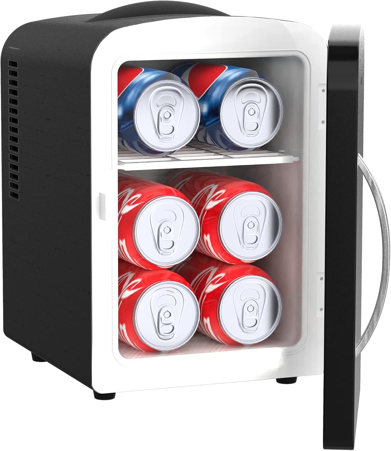 Honeywell 4 Liter Personal Fridge Cools Or Heats & Provides Compact Storage For Skincare, Snacks, Or 6 12oz Cans