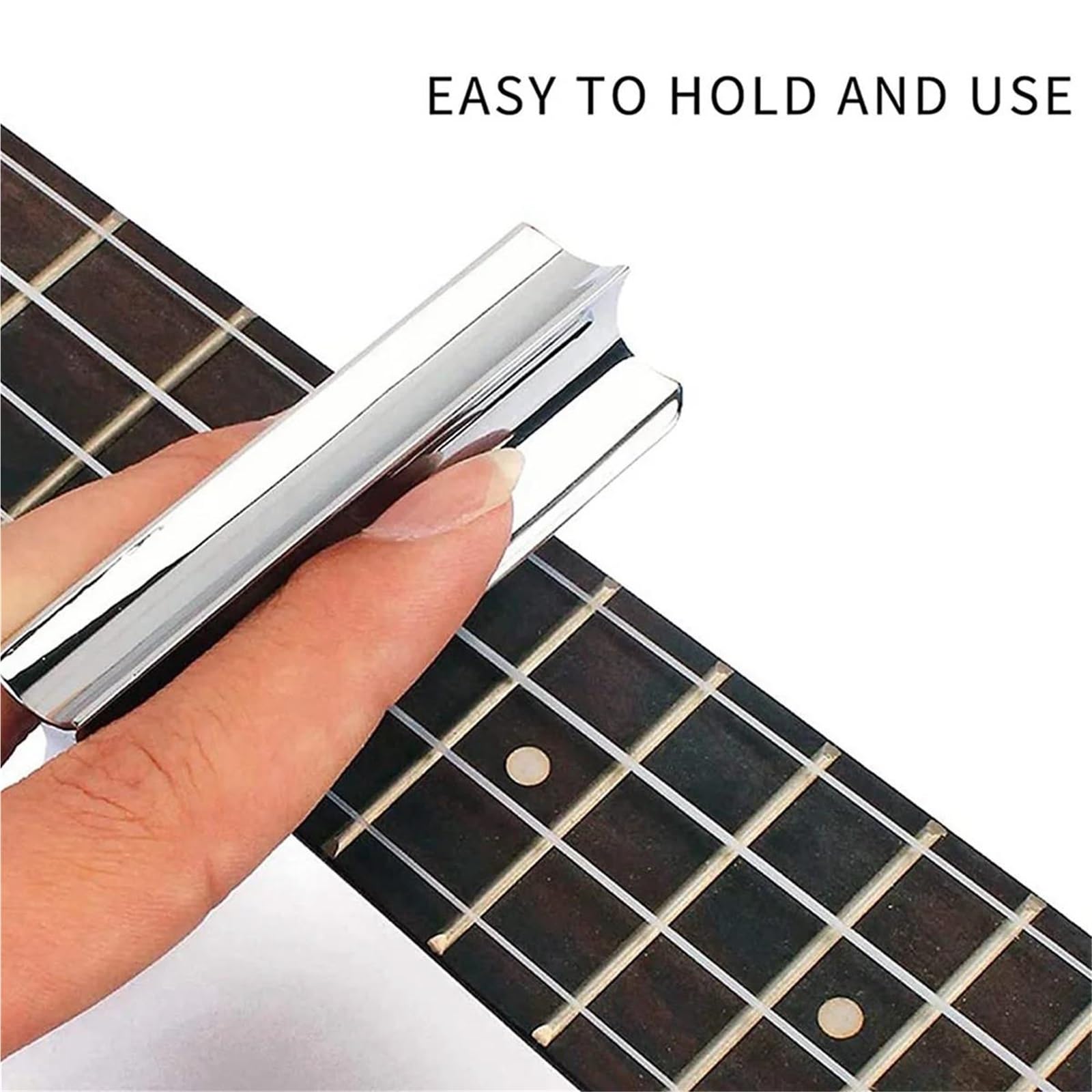 2X Metal Lap Steel Bar Slide Akcesoria Do Gitary Elektrycznej