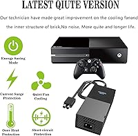 Vista 3 de Power Brick Compatible with Xbox One Power Supply Brick for Xbox One, KSW KINGDO Power Supply for Microsoft Xbox one Sole Newest Quietest Version