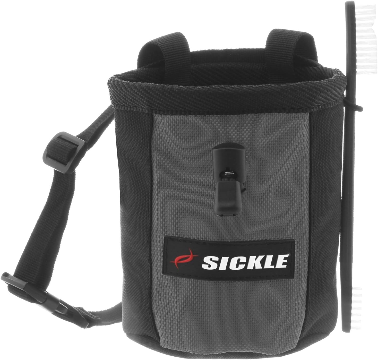 Sickle Retro Chalk Bag with Free Belt and M-16 Climbing Brush ($9 Bonus)