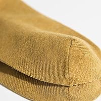 Vista 5 de Xuyuan Calcetines invisibles para mujer, calcetines de tobillo bordados de caricaturas, calcetines de algodón de color caramelo de moda