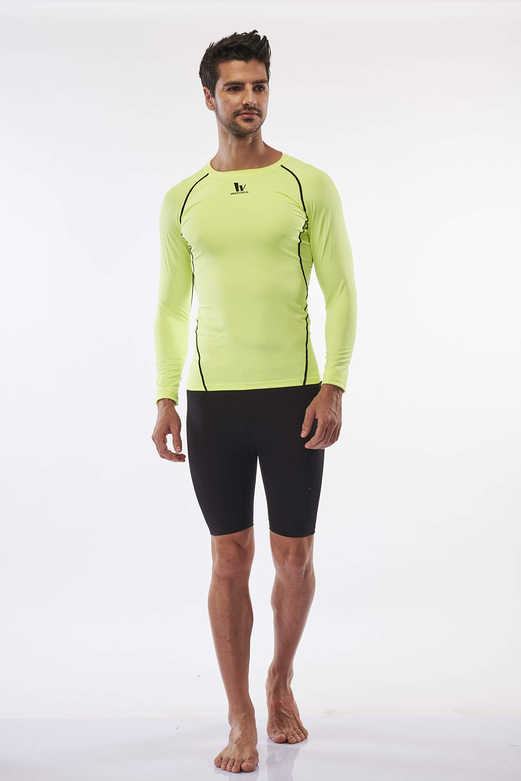 LYCOT Fluid Fashion -Sports Inner F/S Pattern Green M 2