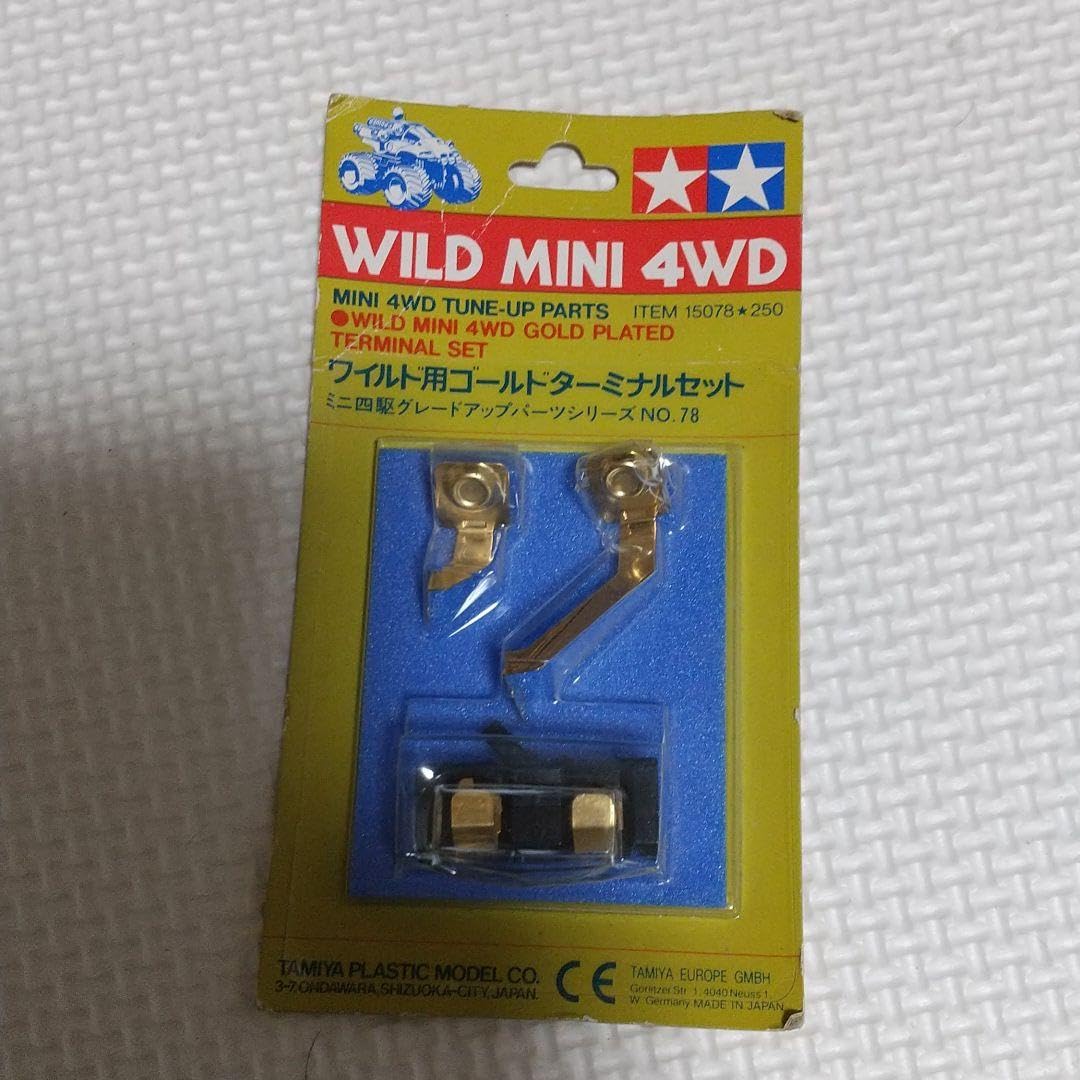 Amazon | □タミヤ□ ワイルドミニ四駆 ゴールドターミナルセット6個 通販