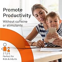 Vista 4 de Neuroscience Focus DL - Brain Supplements for Memory & Focus with L-Phenylalanine - Memory & Brain Health Capsules for Pea Production, Mental