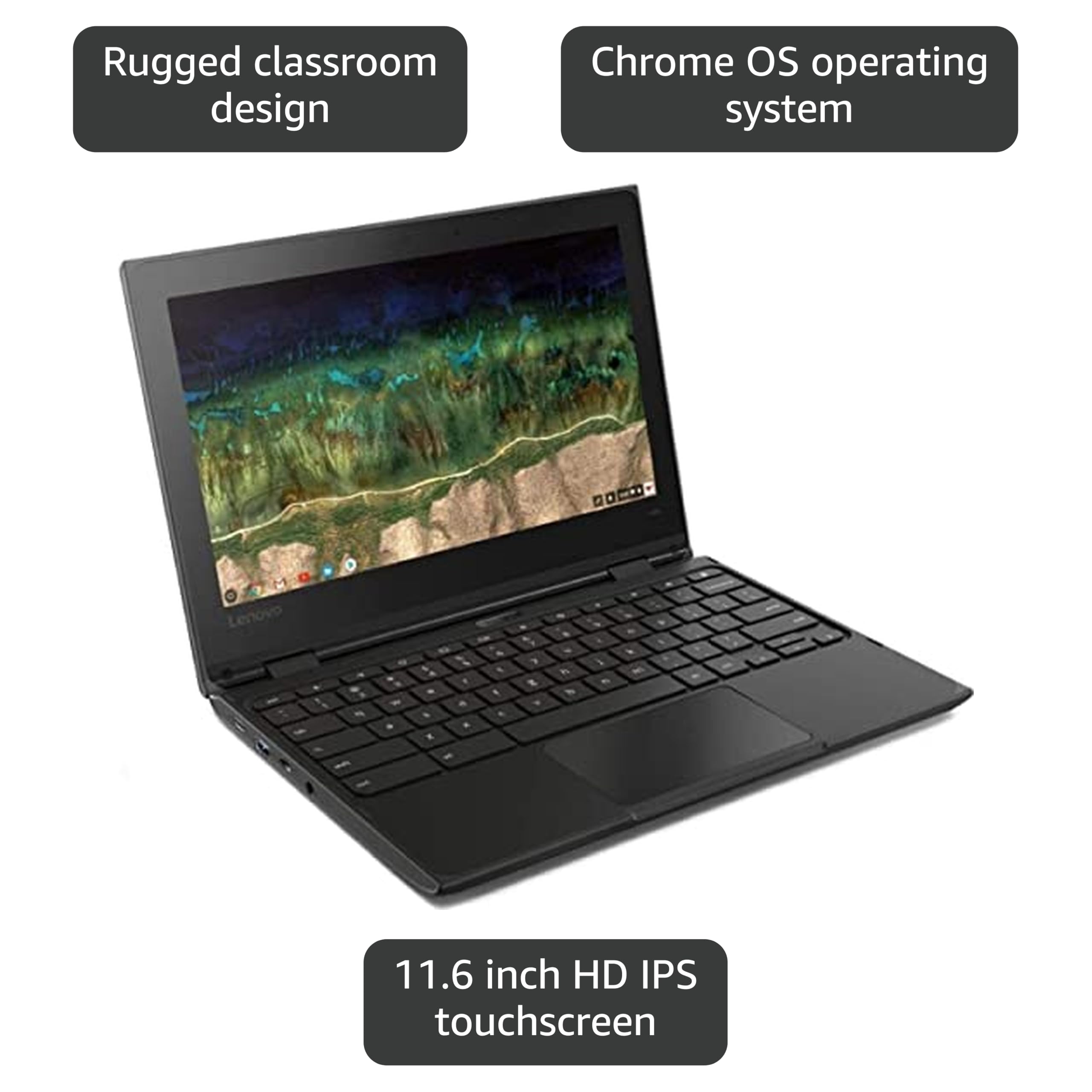 Amazon.com: Lenovo 500e Chromebook 2-in-1 Laptop, 11.6in HD Touch