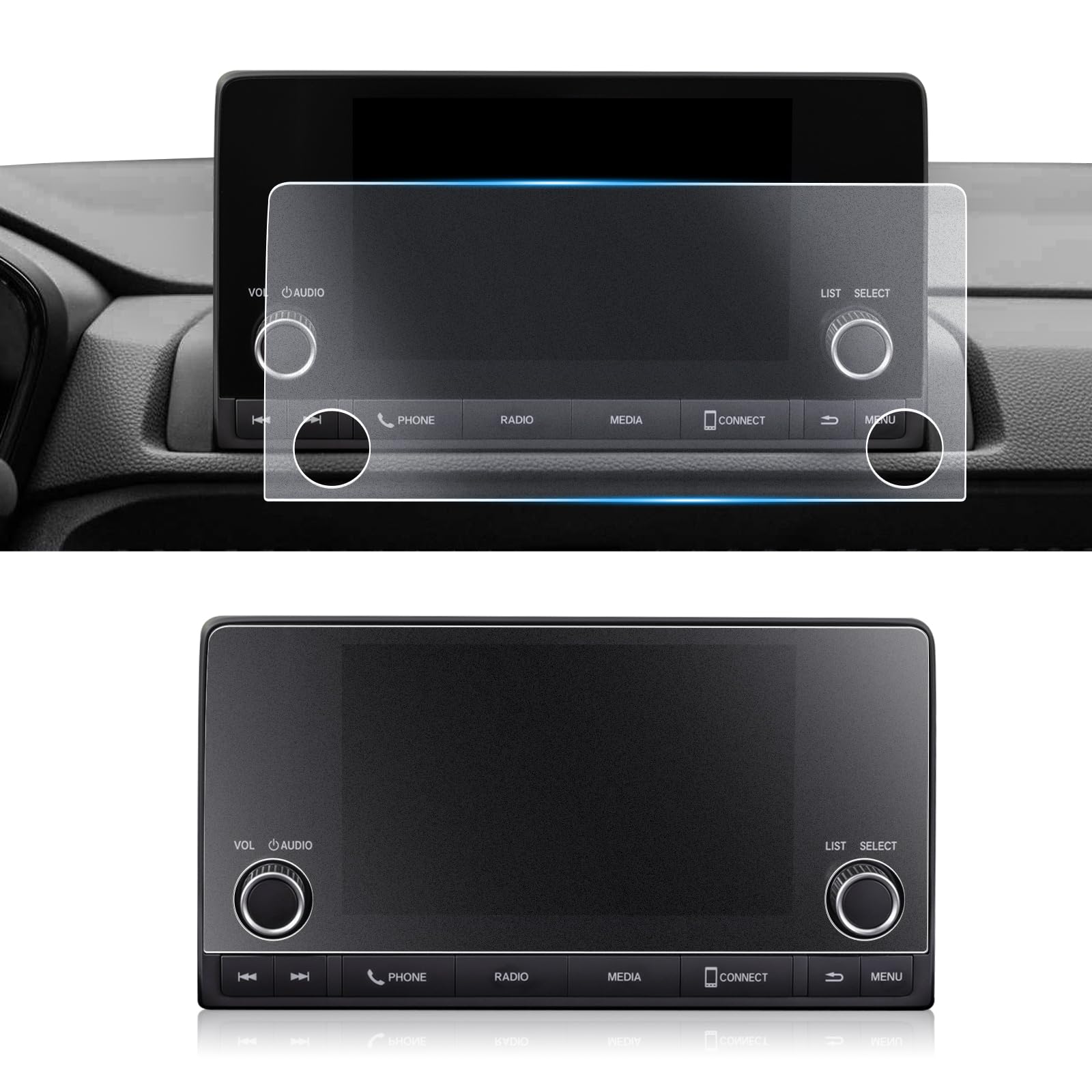 CDEFG Anti-Glare Matte Screen Protector for 2023 2024 2025 Honda CR-V 7"