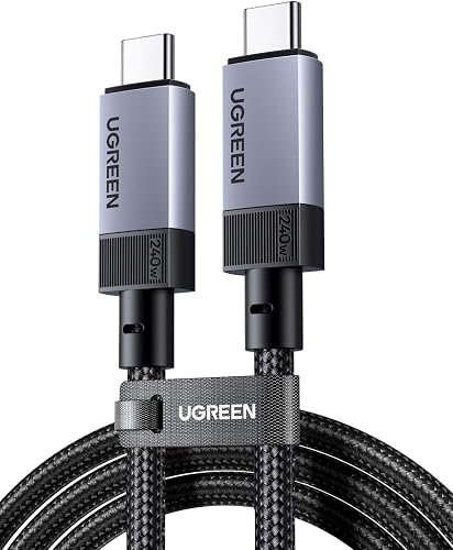 UGREEN USB C to USB-C Cable 240W USB4.0 40Gbps 8K@60Hz Di…