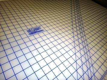 Quilters Rule MegaMat 40" x 60" Translucent Self Healing Cutting Mat - Extra Large Rotary Cutting Surface with Grid for Quilting, Sewing & Fabric Cutting - LDPE Material